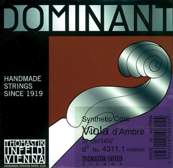 Struny Viola damore Dominant D 723