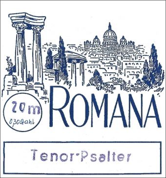 Struny pro Psalter 