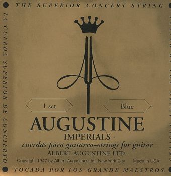 Augustine struny pro klasickou kytaru Imperial Label Sada Blue high
