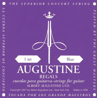 Augustine struny pro klasickou kytaru Regal Label Sada Black light