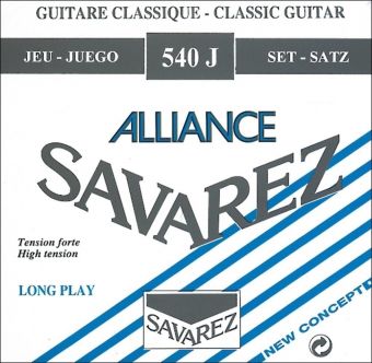 Savarez struny pro klasickou kytaru Alliance HT Classic 540 Sada High 540J