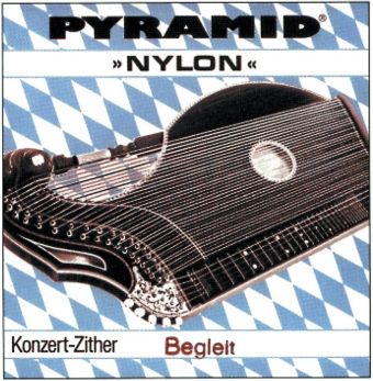 Pyramid struny pro Citeru Nylon. Koncertní Citera Sada 602/Bg.