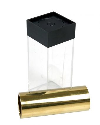 Bottleneck/Slide Brass small, 22 x 57 mm