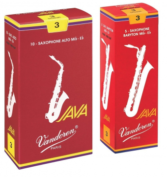 Vandoren Plátek Soprán saxofon Java Filed Red