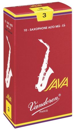 Vandoren Plátek Alt saxofon Java Filed Red