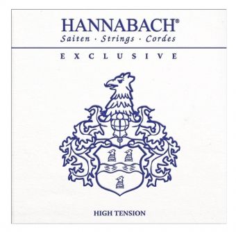 Hannabach Struny pro klasickou kytaru série Exclusive High tension