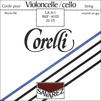 Corelli struny pro čelo Střevo 22 1/2 451