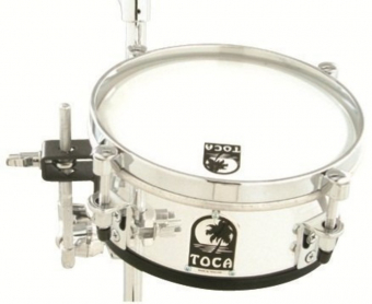 Drumset Add-Ons Acrylic Mini Timbales Smoke T-408AS