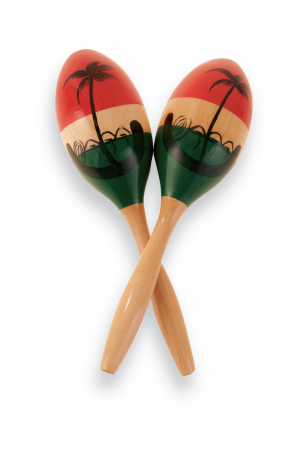 Latin Percussion Maracas CP  Wood