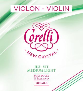 Corelli struny pro housle New Crystal Light 700MLB