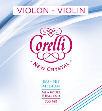 Corelli struny pro housle New Crystal Medium 700MB