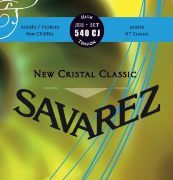 Savarez struny pro klasickou kytaru New Cristal Classic Sada High 540CJ