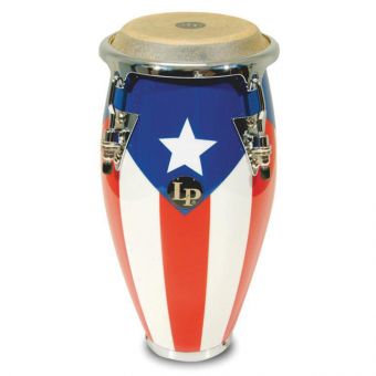 Conga Mini Tunable Puerto Rican Flag LPM198-PR