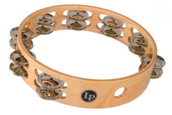 Tamburína Professional LP DOUBLE ROW TAMBOURINE 10 LP380B