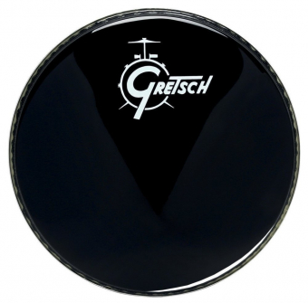 Gretsch Bassdrum blána Ambassador Ebony