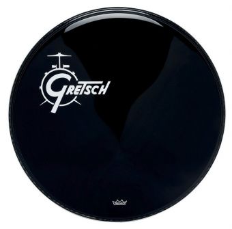 Gretsch Bassdrum blána Ambassador Ebony