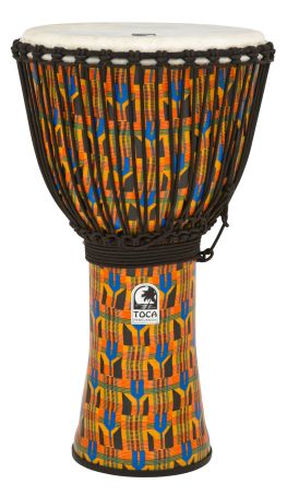 Djembe Freestyle Rope Tuned African Sunset SFDJ-14AFSB