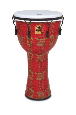 Djembe Freestyle II Mechanically Tuned Red Mask TF2DM-14RMB