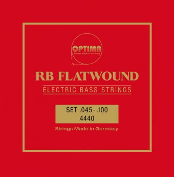 Optima struny pro E-bas Optima 4440 RB RB Rickenbacker Flatwound Satz 4-str. 4440.L