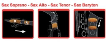 Dusítko pro saxofon Alt – saxofon