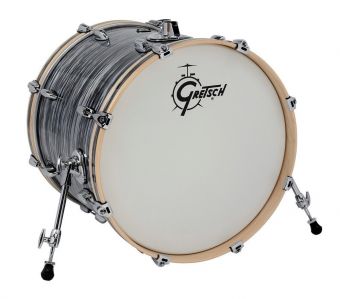 Bass drum Renown Maple Silver Oyster Pearl