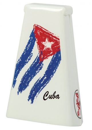 Latin Percussion Kravský zvon Bongo Heritage Cuban Flag
