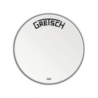 Gretsch Bassdrum blána Ambassador - bílá zdrsněná