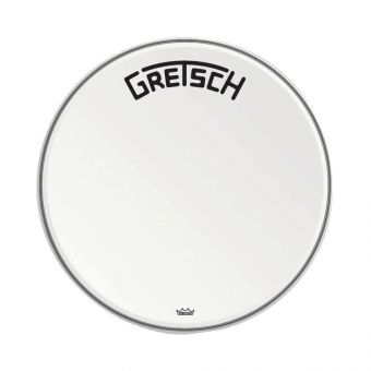 Gretsch Bassdrum blána Ambassador - bílá zdrsněná