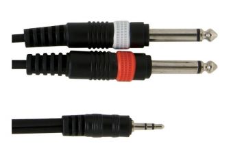 Y-Cable Basic Line 1,5 m / baleno po 5 ks