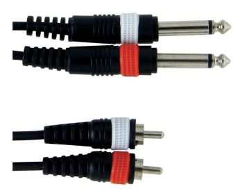 Twin kabel Basic Line 1,5 m / baleno po 5 ks