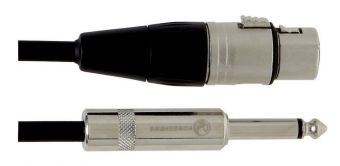 Kabel pro mikrofon Pro Line 9 m/jednotkové balení 5 ks