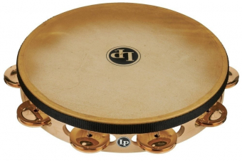 Latin Percussion Tamburína Pro 10in Single Row with Head