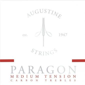 Augustine struny pro klasickou kytaru Paragon Carbon Červená sada medium