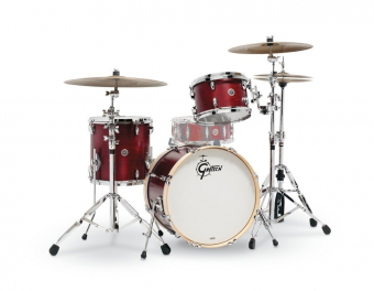 Bass drum USA Brooklyn Satin Cherry Red