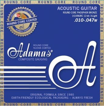 Adamas Adamas struny pro akustickou kytaru Nuova Phosphor Bronze  Round Core