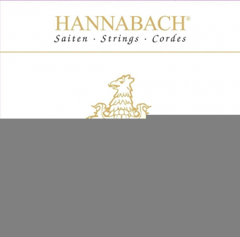 Hannabach Struna pro klasickou kytaru série 1869 Carbon/Gold MHT