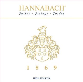Hannabach Struna pro klasickou kytaru série 1869 Carbon/Gold HT