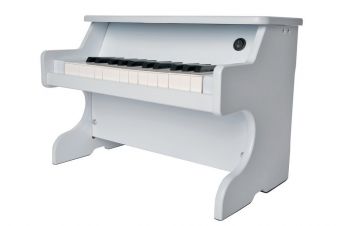 Campanilla Klávesové nástroje Mini Piano bílá