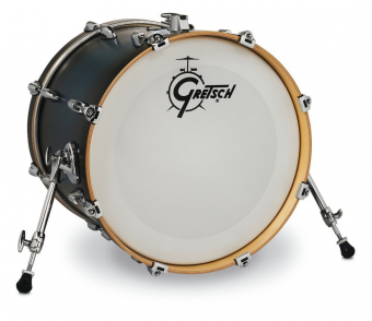 Bass drum Renown Maple Satin Antique Blue Burst