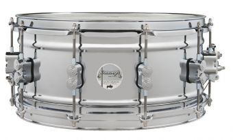 PDP by DW Snare drum Concept  Chrome Over Steel