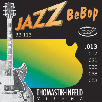 Thomastik Infeld Thomastik struny E-kytaru Jazz BeBop Nickel Round Wound