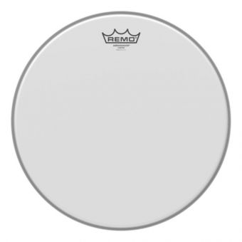 Blána pro bicí Ambassador Bílá, zdrsněné na bas drum 18