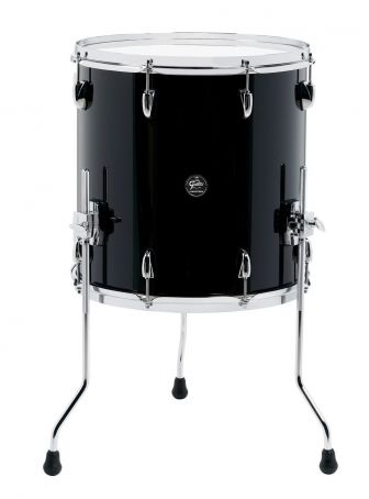 Floor Tom Renown Maple Piano Black