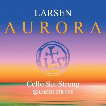 Struny pro Cello Larsen Aurora Set 4/4 Strong