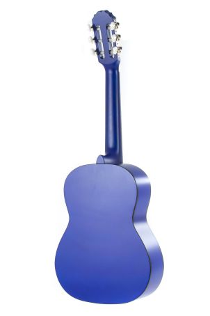 Koncertní kytara Basic 1/2 transparentně modrá
