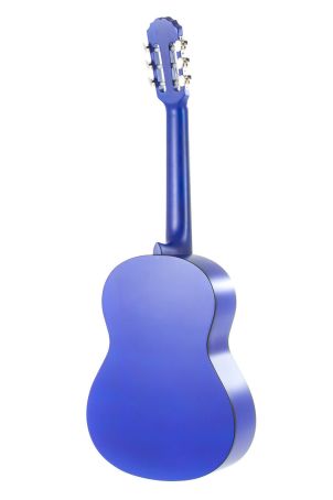 Koncertní kytara Basic 3/4 transparentně modrá