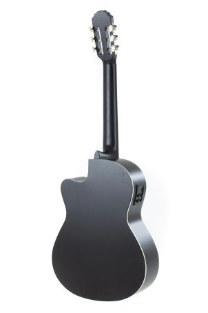 Koncertní kytara Basic Electro E-akustická, černá