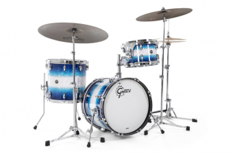 Bass drum USA Brooklyn Blue Burst Pearl