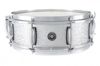 Snare drum USA Brooklyn Stříbrná třpytivá