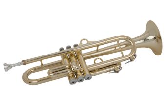 Trumpeta hyTech zlatá barva